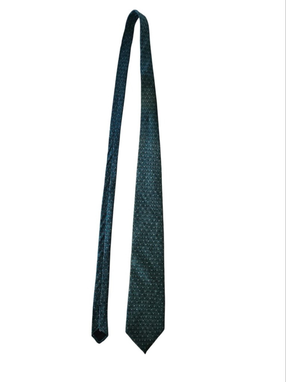 BROOKS BROTHERS Teal Blue Pink Equestrian Horse Bit Print Silk Tie - Picture 4 of 8